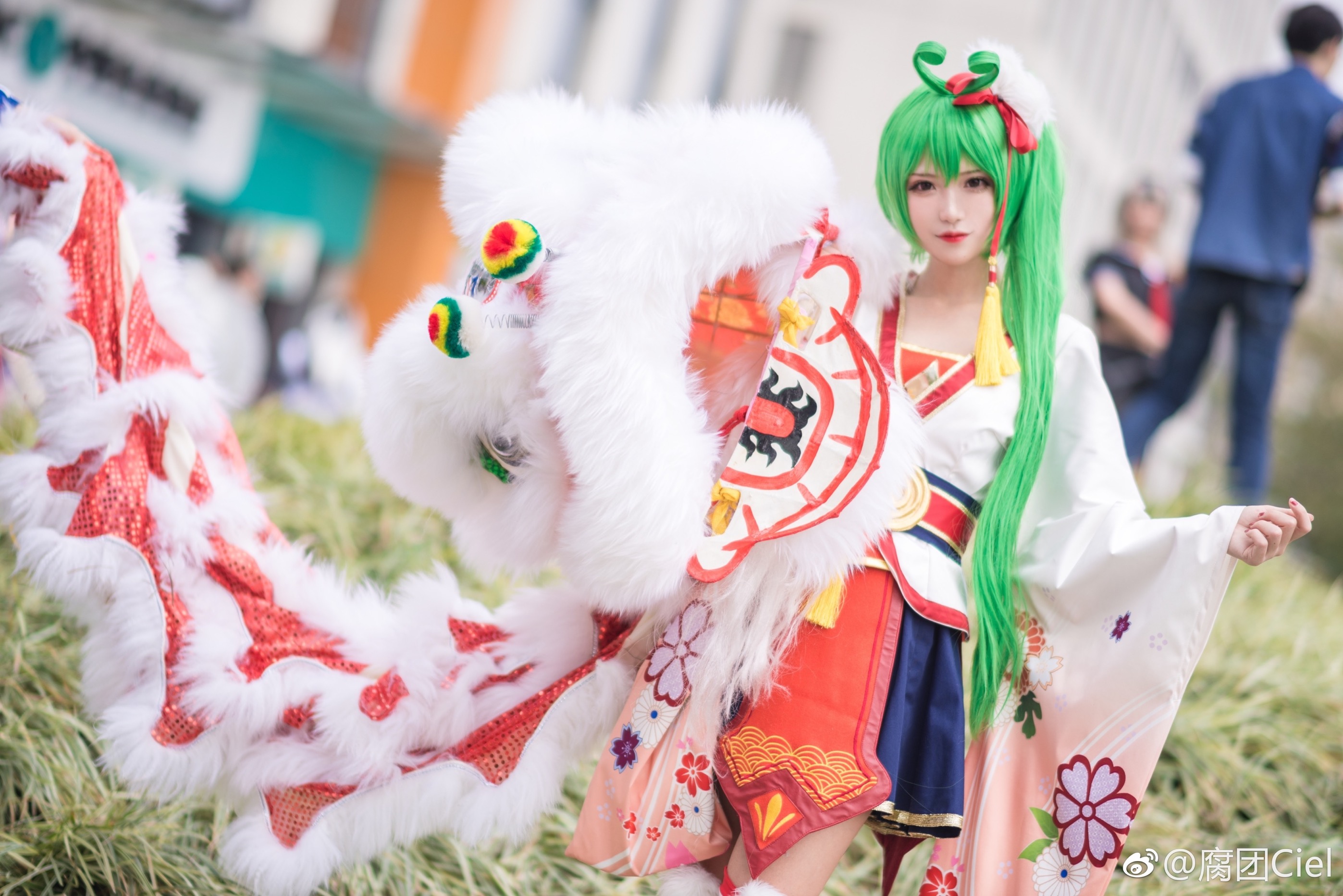二次元cos丨游戏嘉年华·中华舞狮丨腐团儿