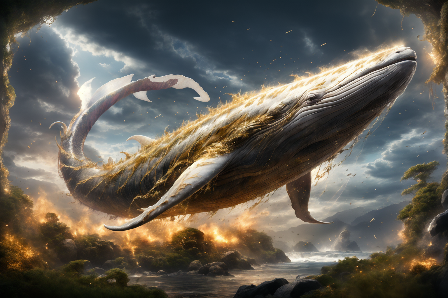 山海经-鲲的故事图集