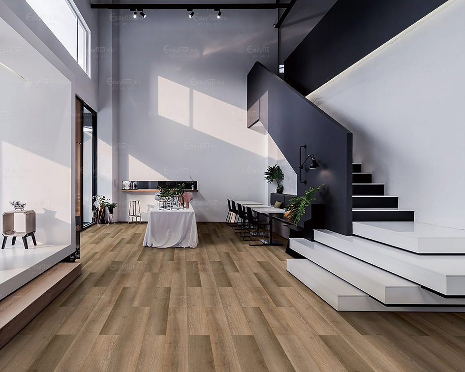 易仕石晶地板一束光系列