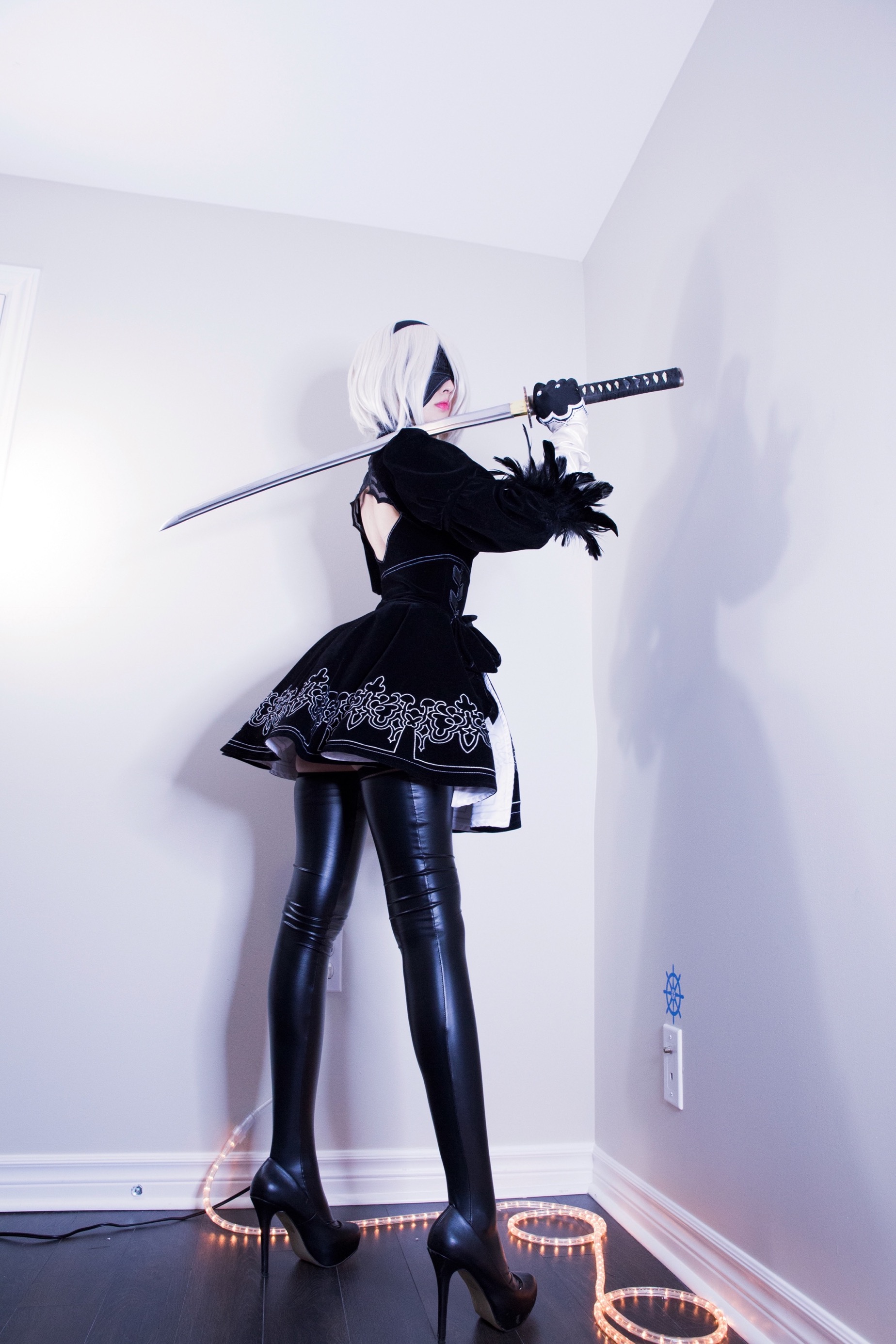 cosplay欣赏丨尼尔机械纪元·2b@misswarmj