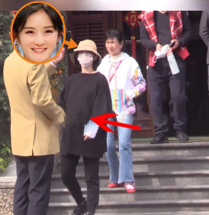 组图:谢娜怀二胎孕肚明显 身穿宽松黑色t恤四肢仍纤细