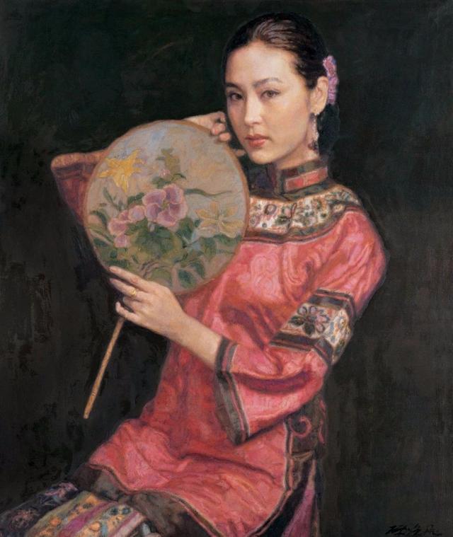 著名油画家陈逸飞作品欣赏