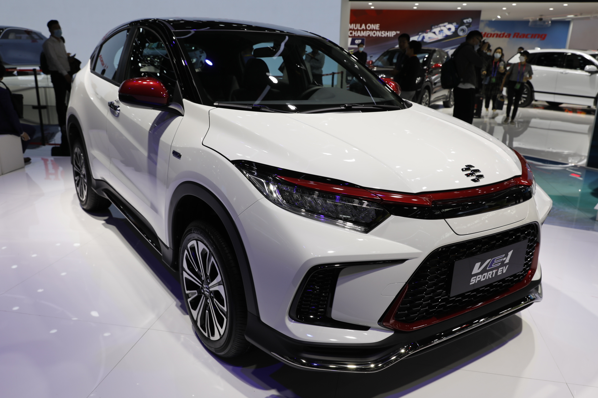 广汽本田ve-1 sport ev白——2020北京国际车展