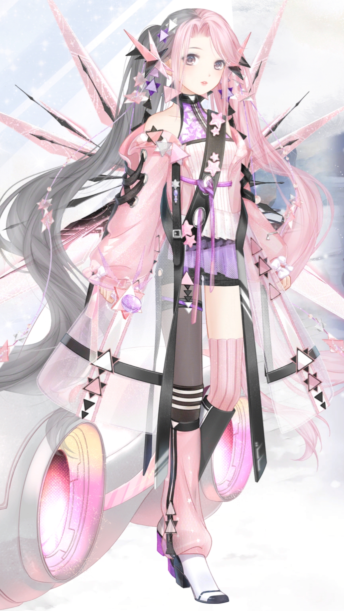 奇迹暖暖:废墟孤岛穿搭,来自科幻之国的访客