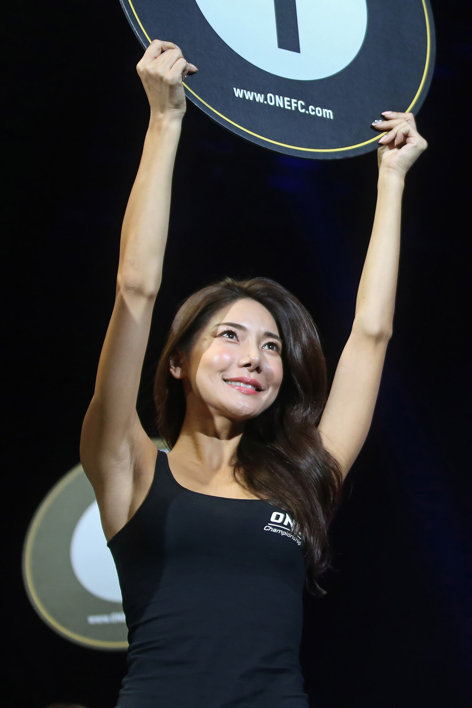 火辣的举牌女郎