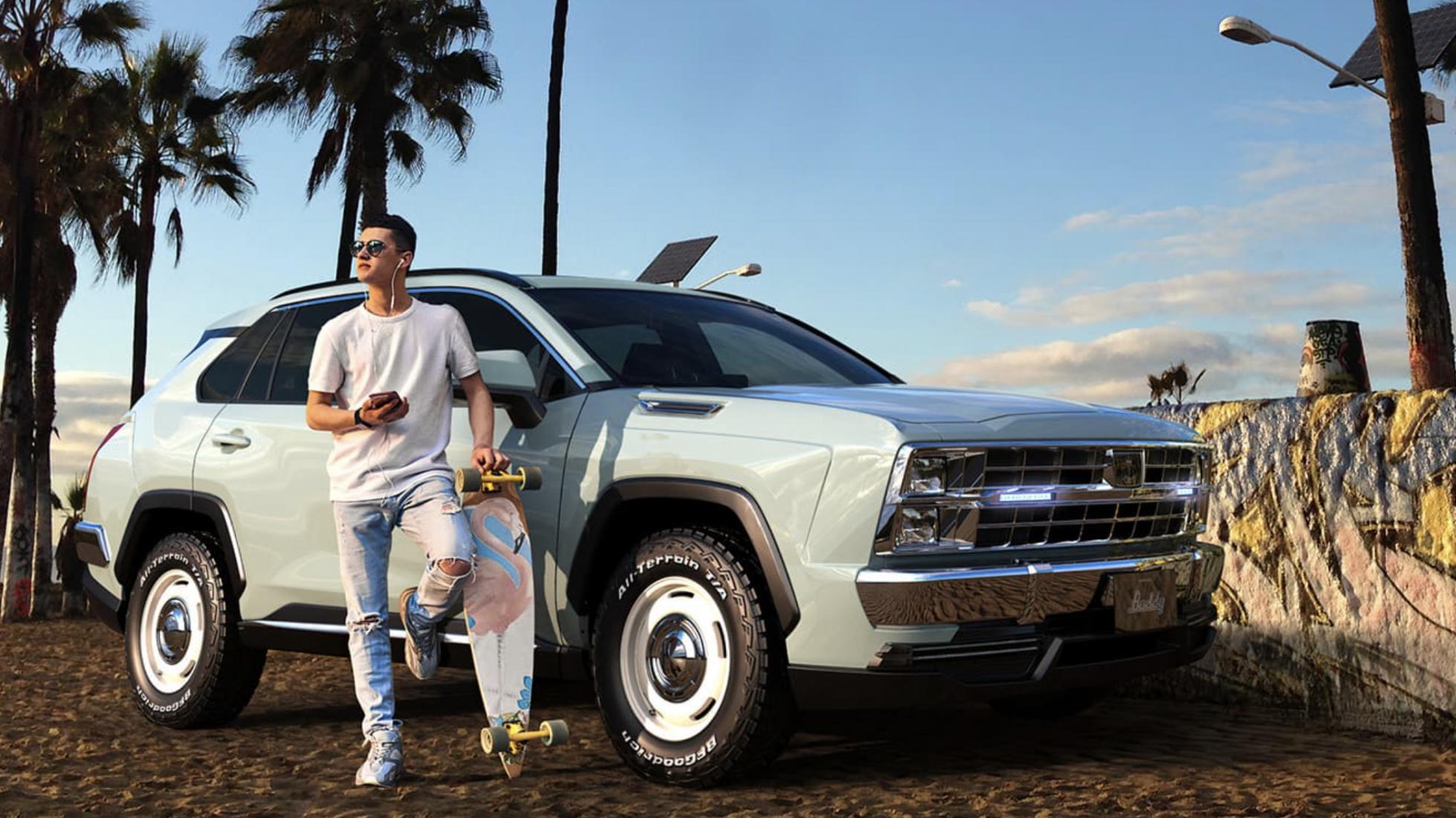 光冈首款suv buddy外观官图发布