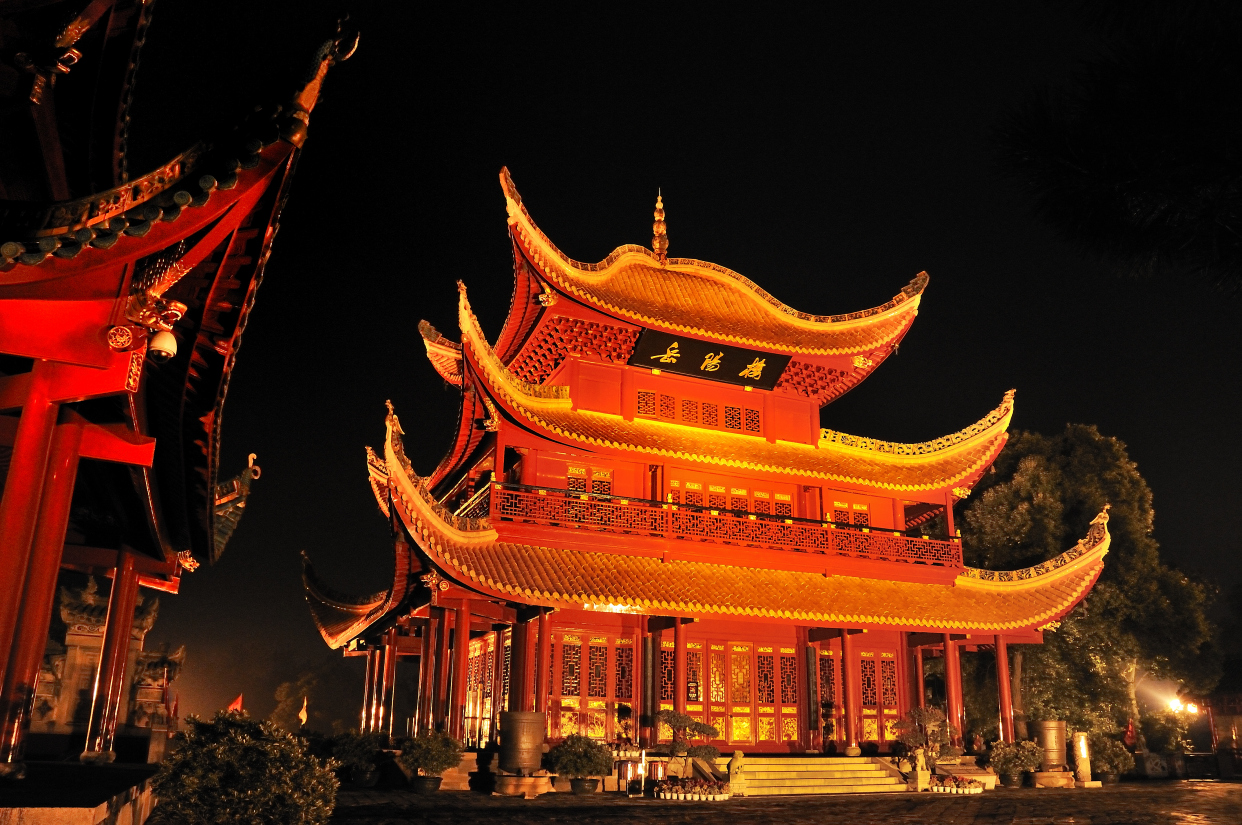 岳阳楼高清实景图