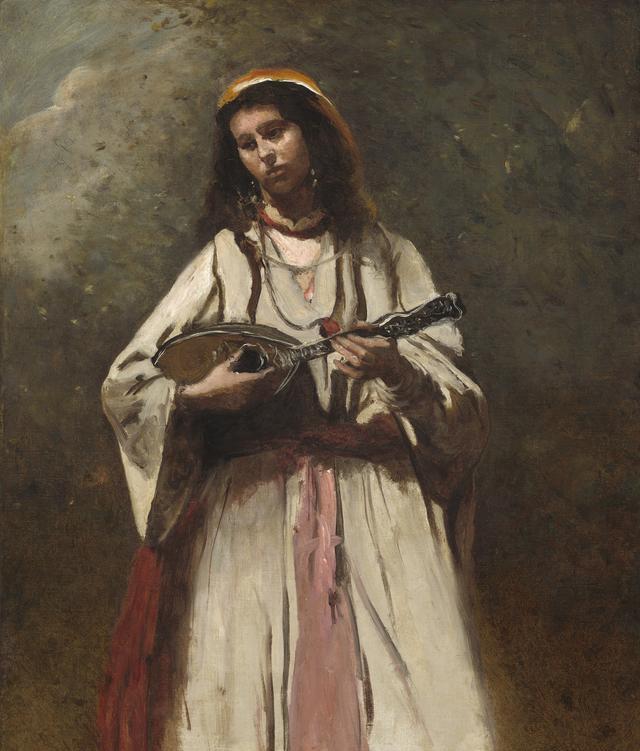 法国画家柯罗( camille corot,1796-1875) 优秀人物画欣赏