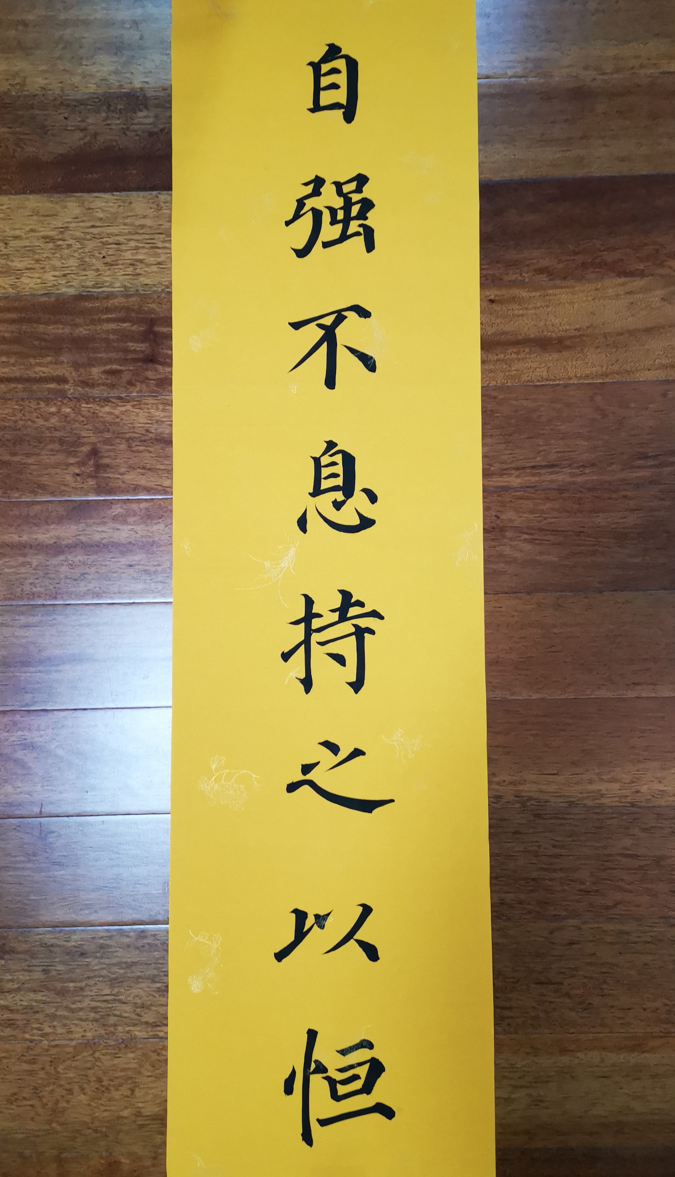 15岁李昭华临唐楷颜真卿《多宝塔》学高为师身正为范