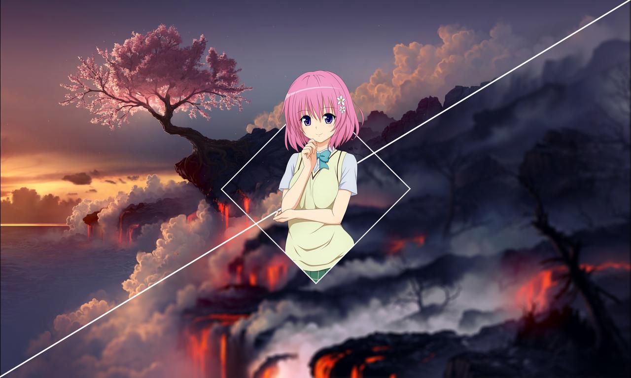 将"景色"拟人化为动漫角色,一点违和感都没有,原来她们这么美