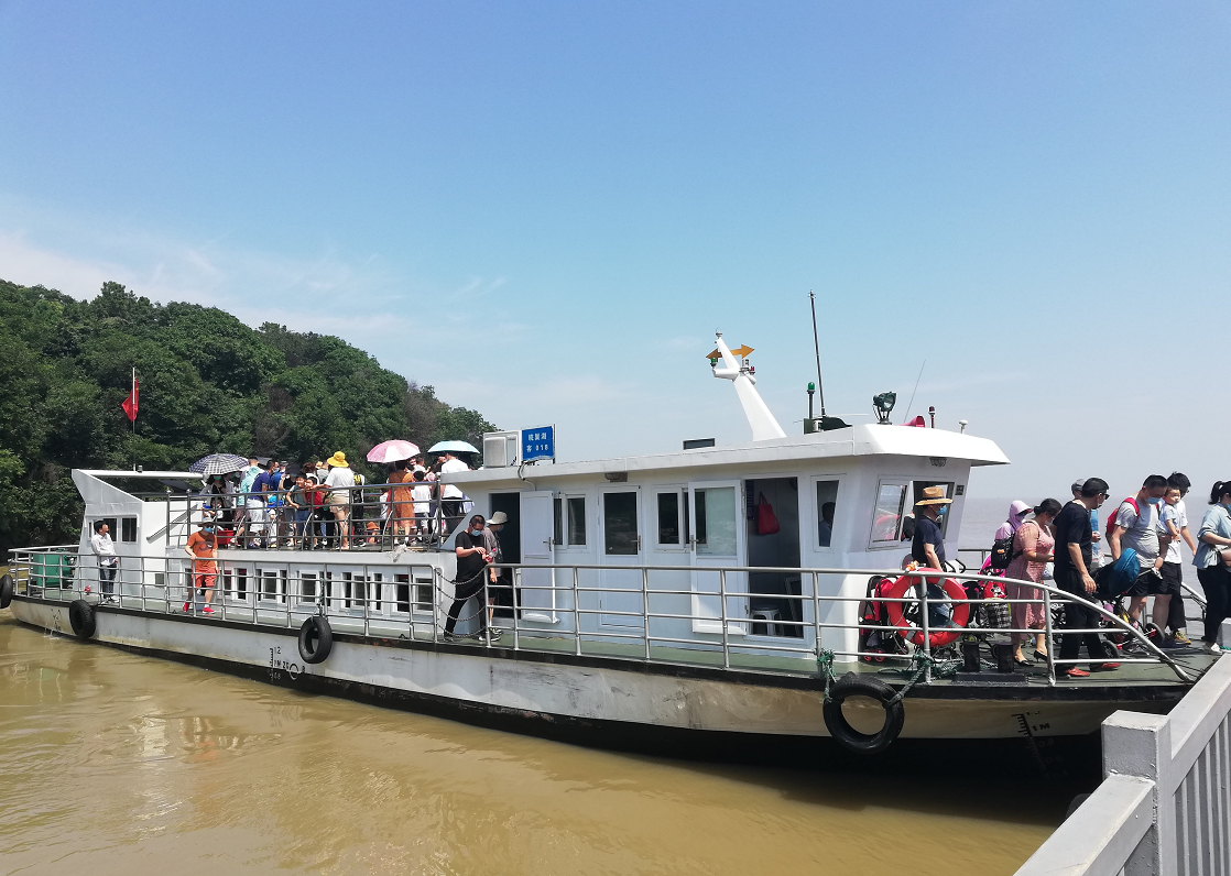 登塔一覽八百里巢湖風光,唯有巢湖姥山島