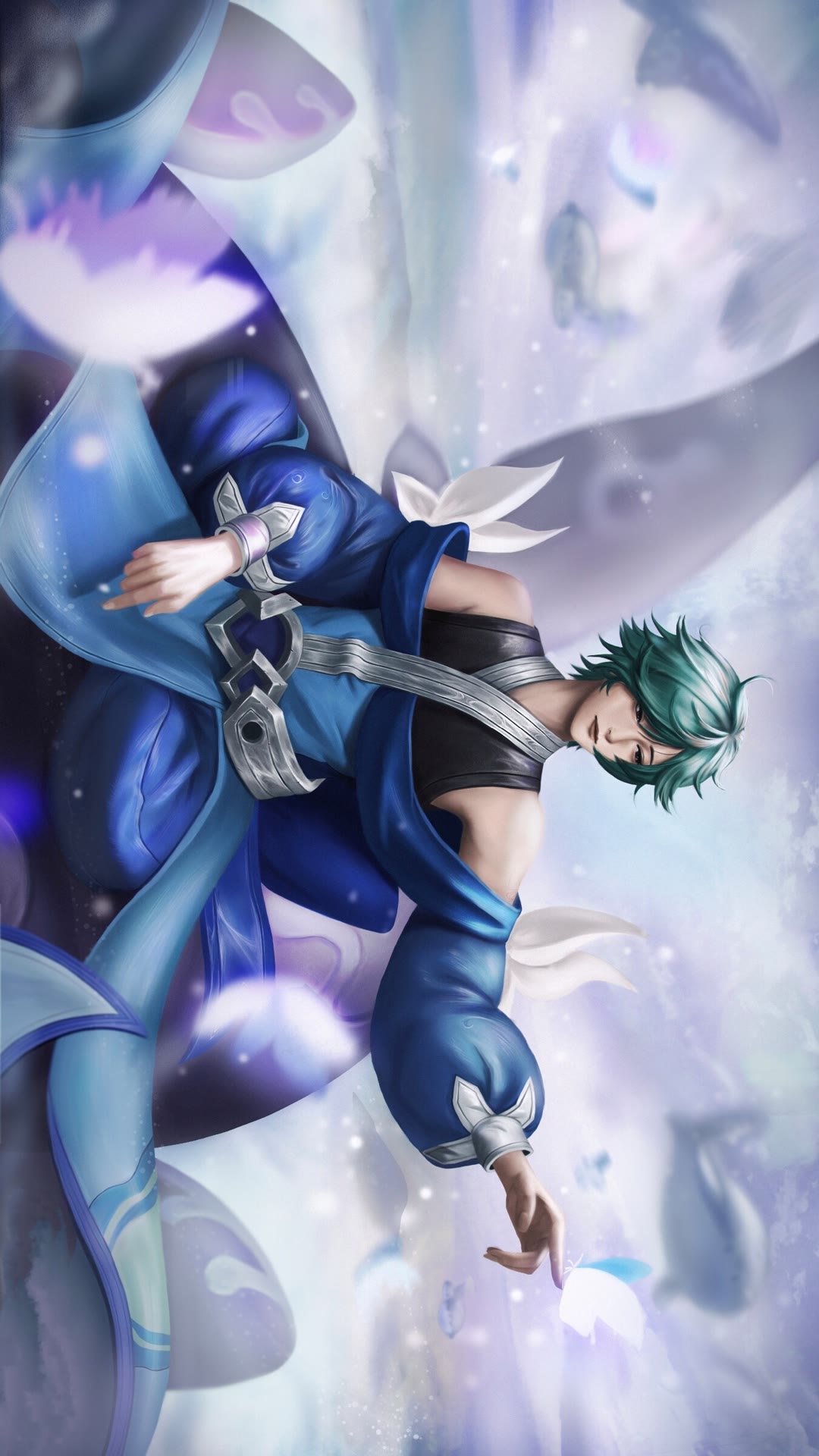 王者荣耀男神壁纸:庄周唯美风,诸葛亮校草专属,后羿这张绝了!