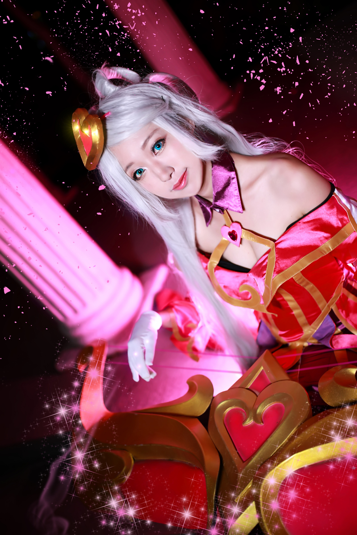 "琴女"娑娜cosplay,喜欢的记得收藏吧