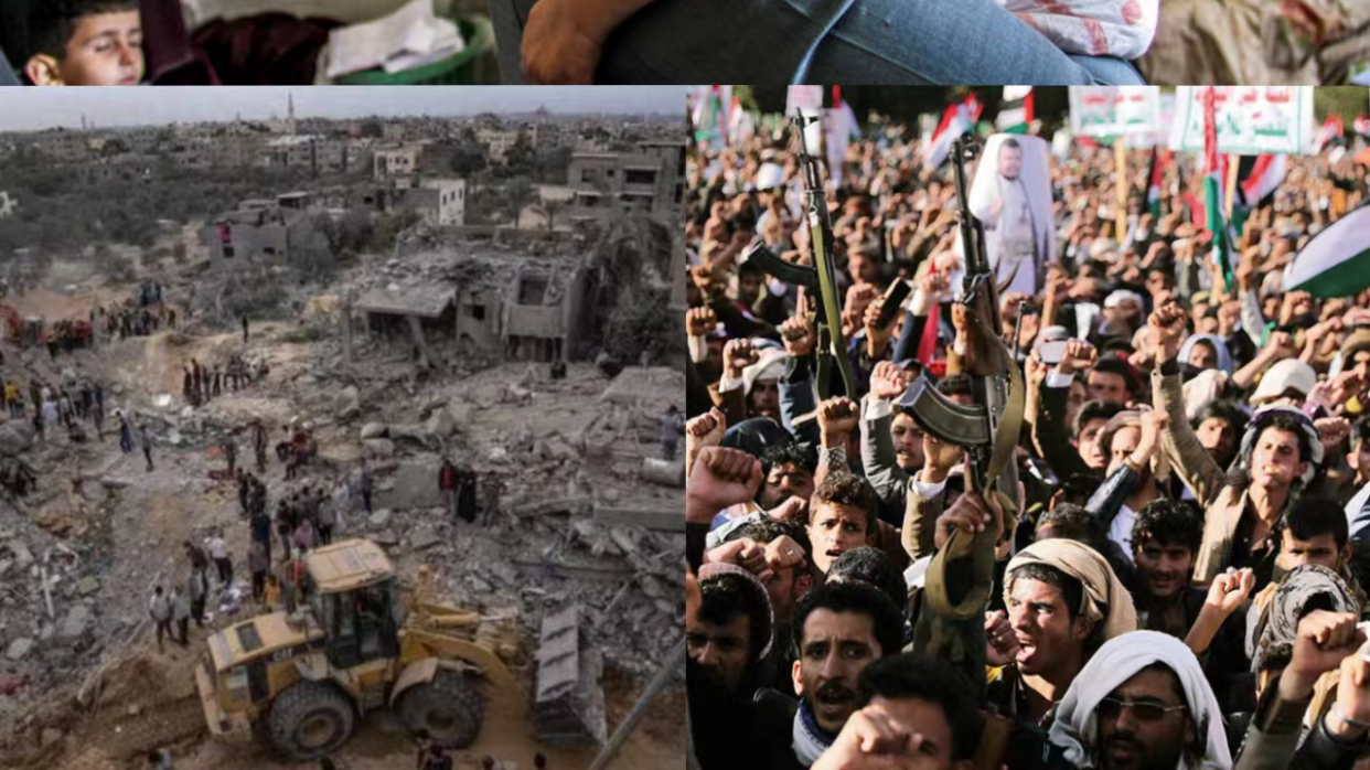 全球联动 | 巴以冲突一周年：一场地区和全球性危机直播-时事直播-百度直播