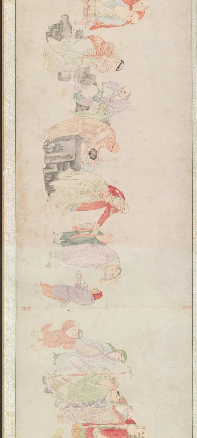 明代 吴彬《500罗汉》!喜欢的收藏