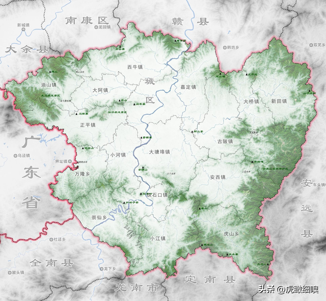 信丰县城规划图图片