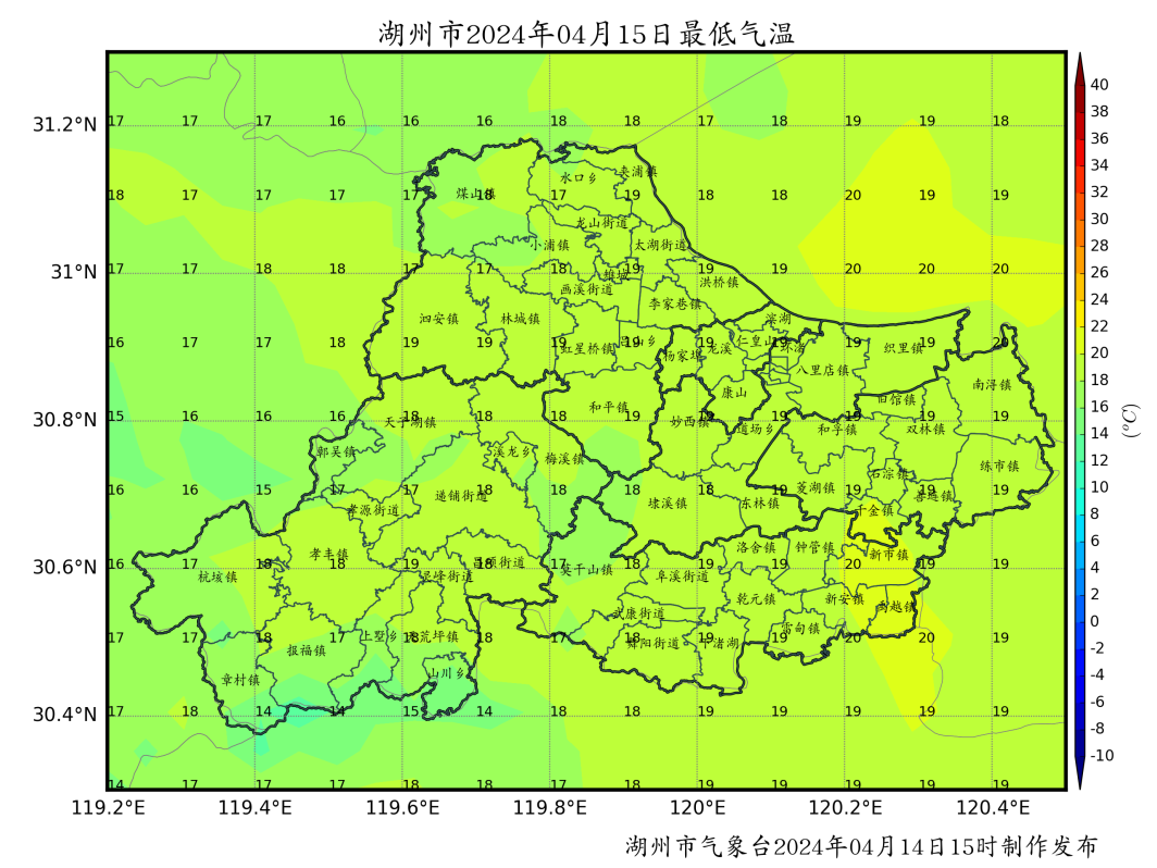 从最新的天气预报来看未来几天湖城总体以多云或阴天气为主今天(15日)