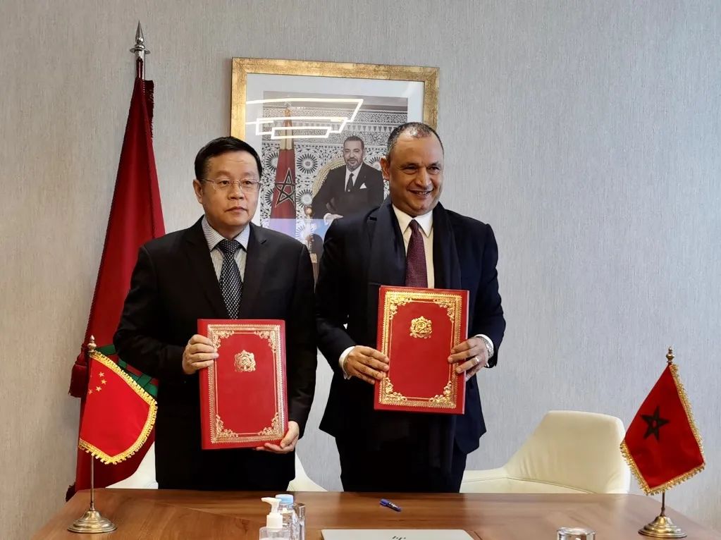 中国驻摩洛哥大使馆图片