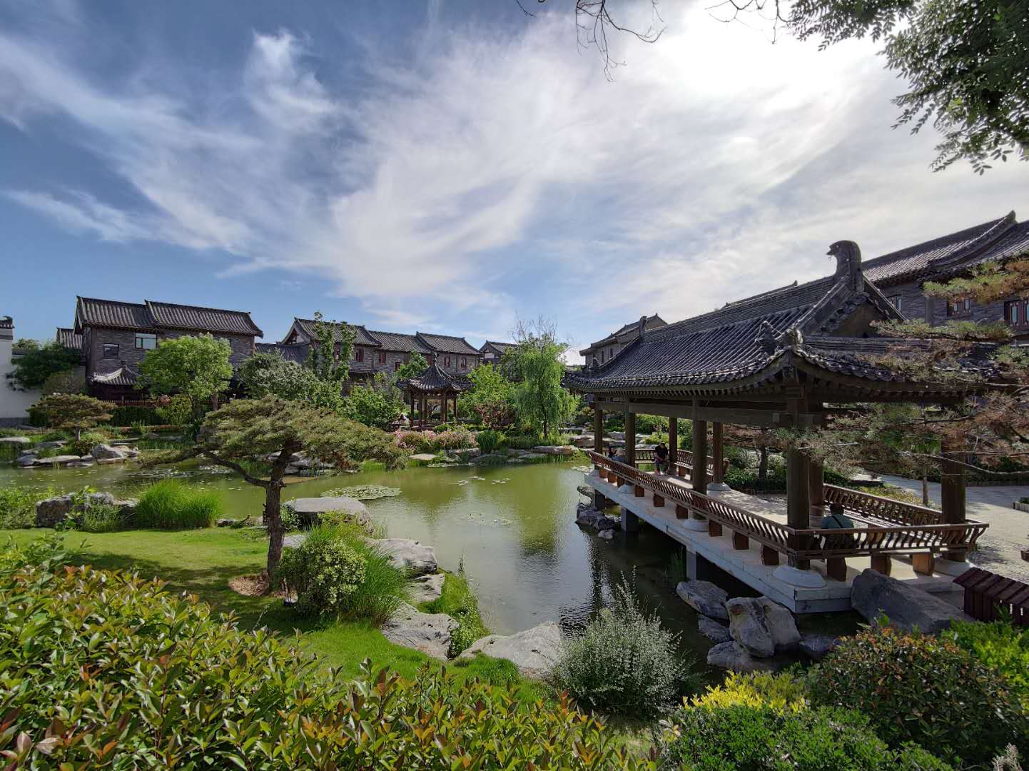 28 开封半亩园庭院景观