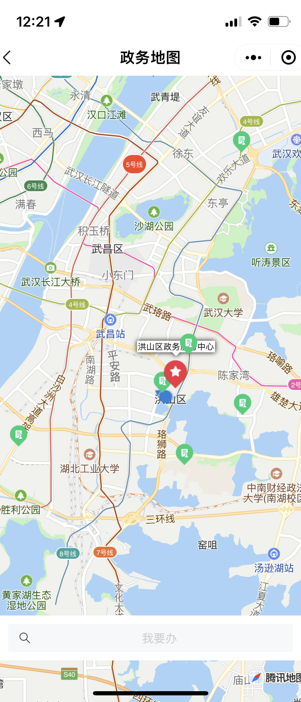 办事更方便!洪山政务服务数字地图上线