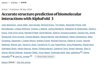 谷歌革命性AI模型登上Nature：成功预测所有生命分子结构和相互作用！