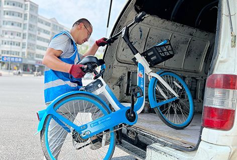 400多辆,8000公斤以上,37℃……太原共享单车调度员的一天