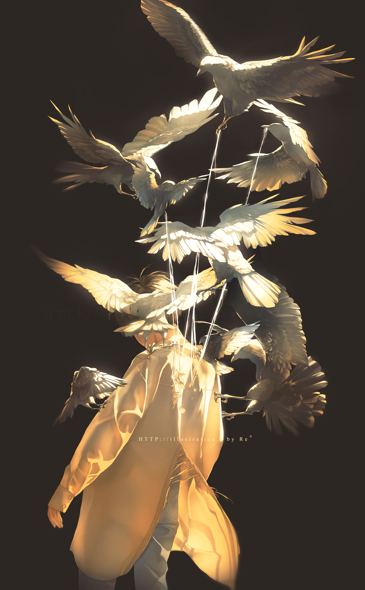 治愈系少年感壁纸 画师re°