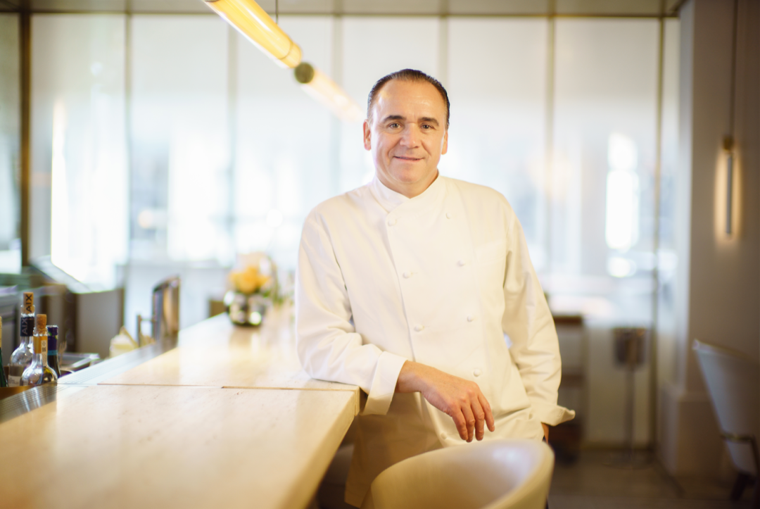 专访|米其林星级名厨jean-georges:高而不冷,用最简单的食材传达多