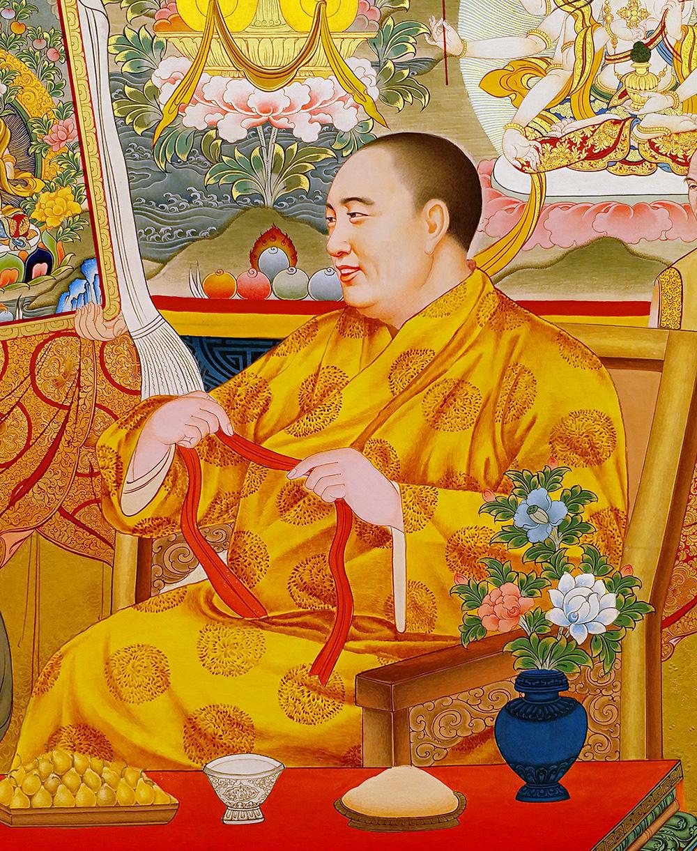 他是藏传佛教的十世班禅,却在40岁娶19岁女孩,活佛:你是我的劫