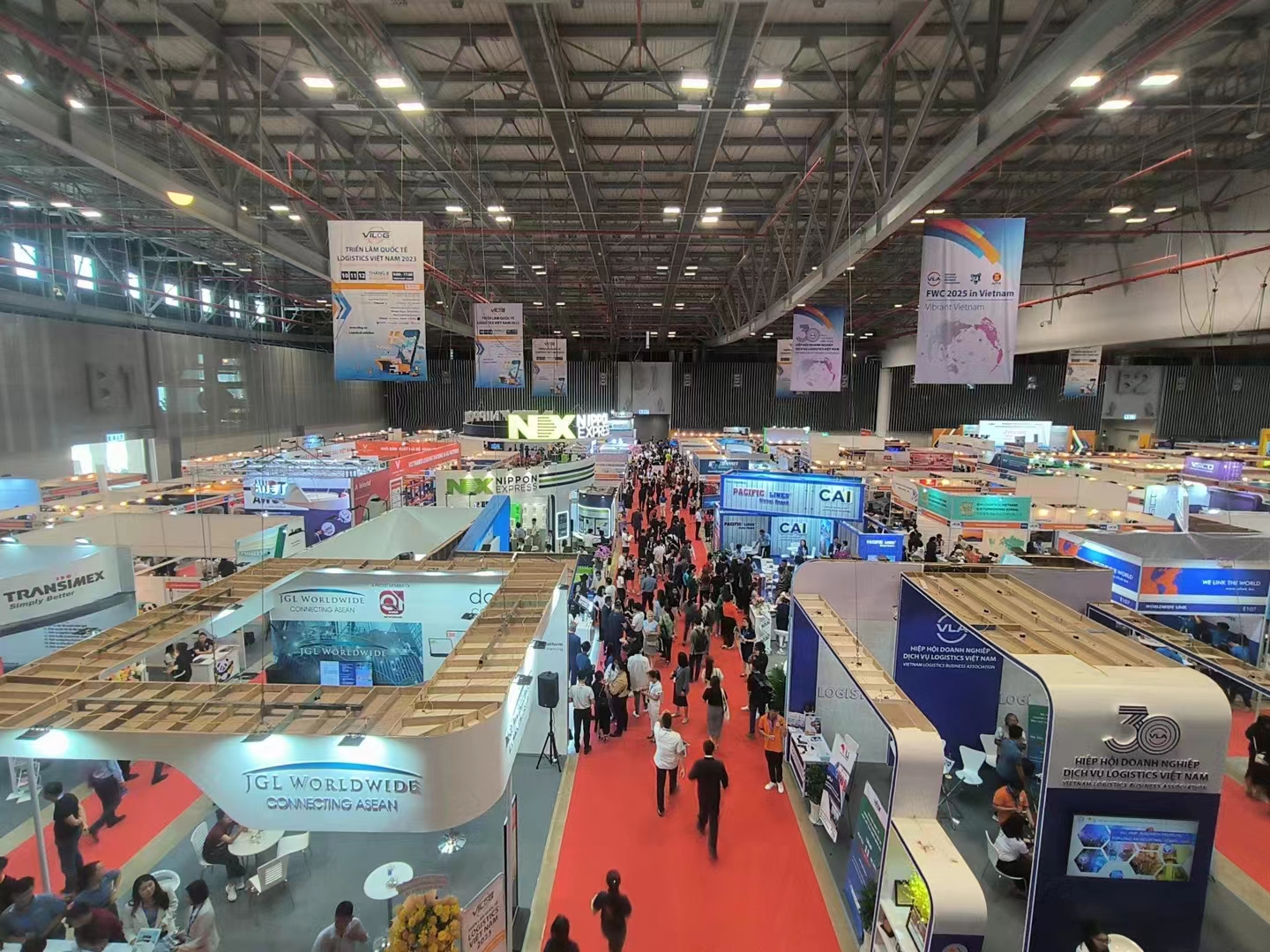 2023越南物流及电商展览会现场播报,2024一如既往!