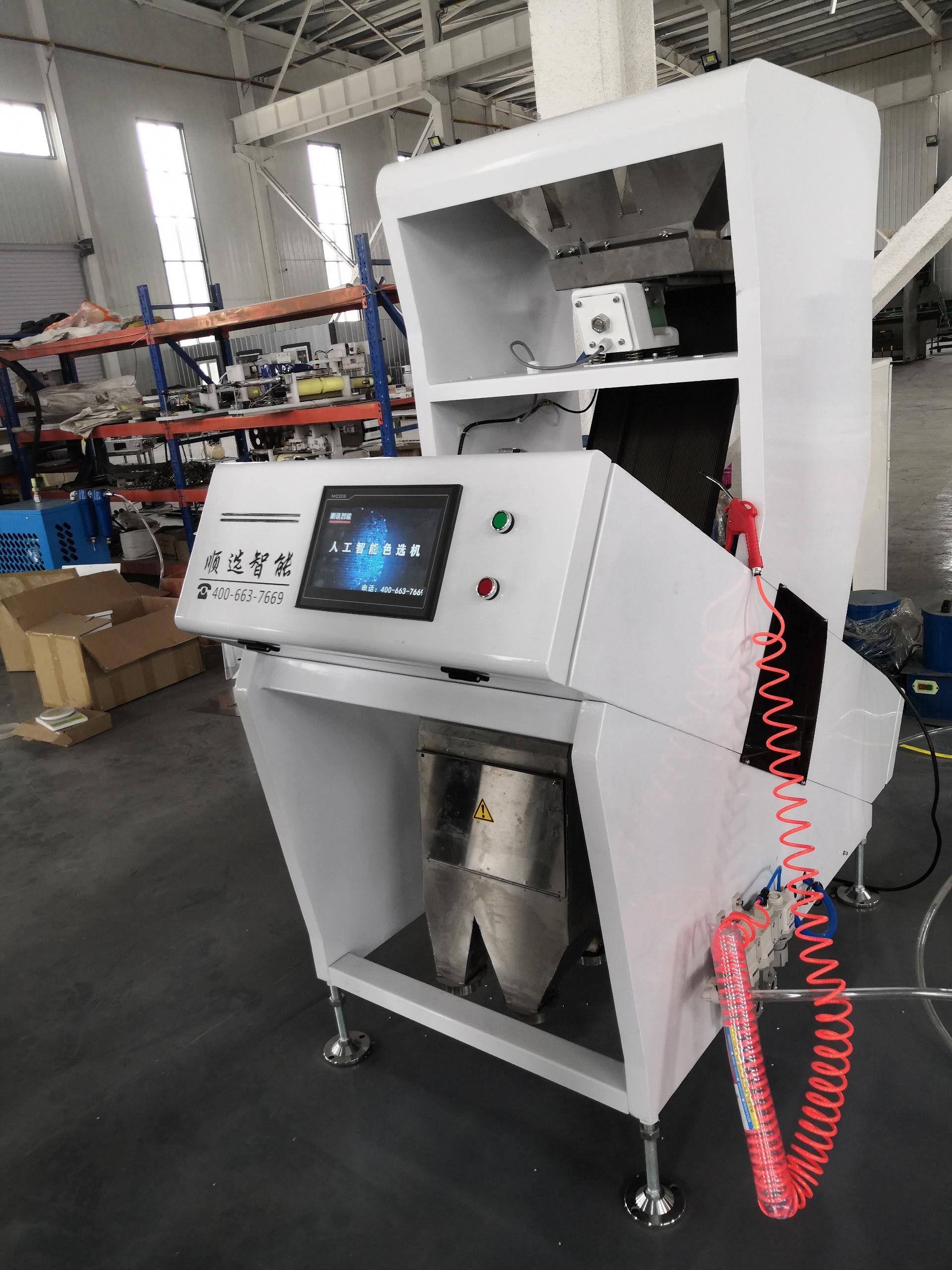 大蒜色选机助您分拣优质大蒜