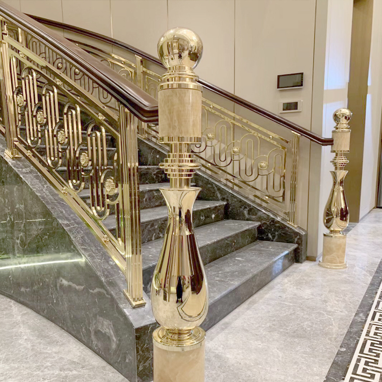 要装铜楼梯护栏材质和辅料