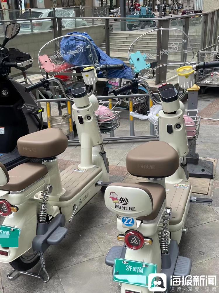 济南最近流行租一辆电动自行车"自驾游" 租车得提前两三天预约