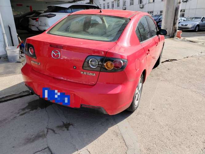 一辆08年的马自达3手动挡1.6红色的车况一般还值多少钱?