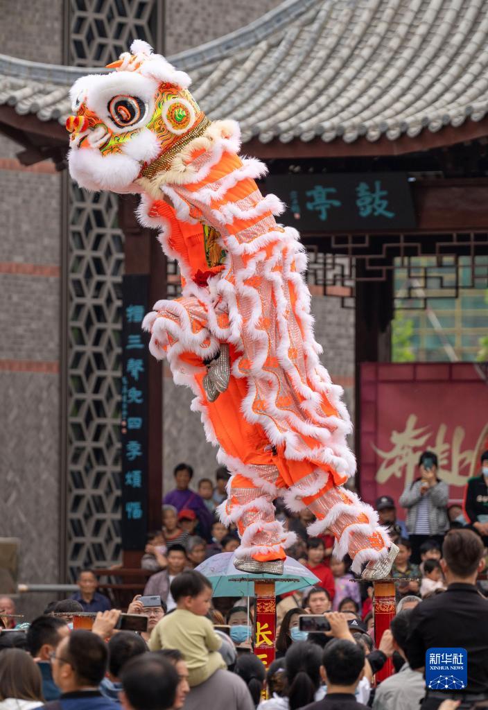 长三角舞狮邀请赛在合肥举行