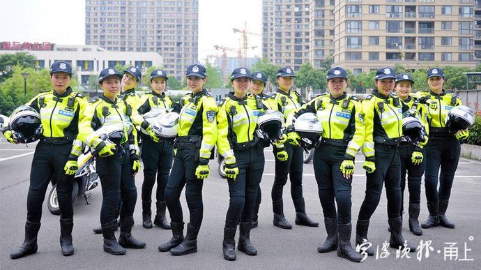 飒!宁波交警女子铁骑"炼"成记