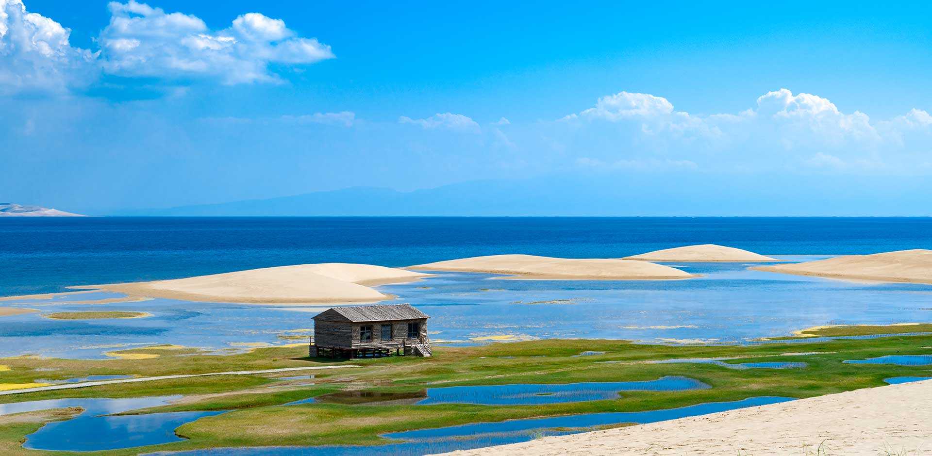 最美青海湖的图片图片