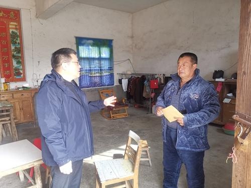 金同碧局长深入凤阳县姜庙村调研指导乡村振兴工作