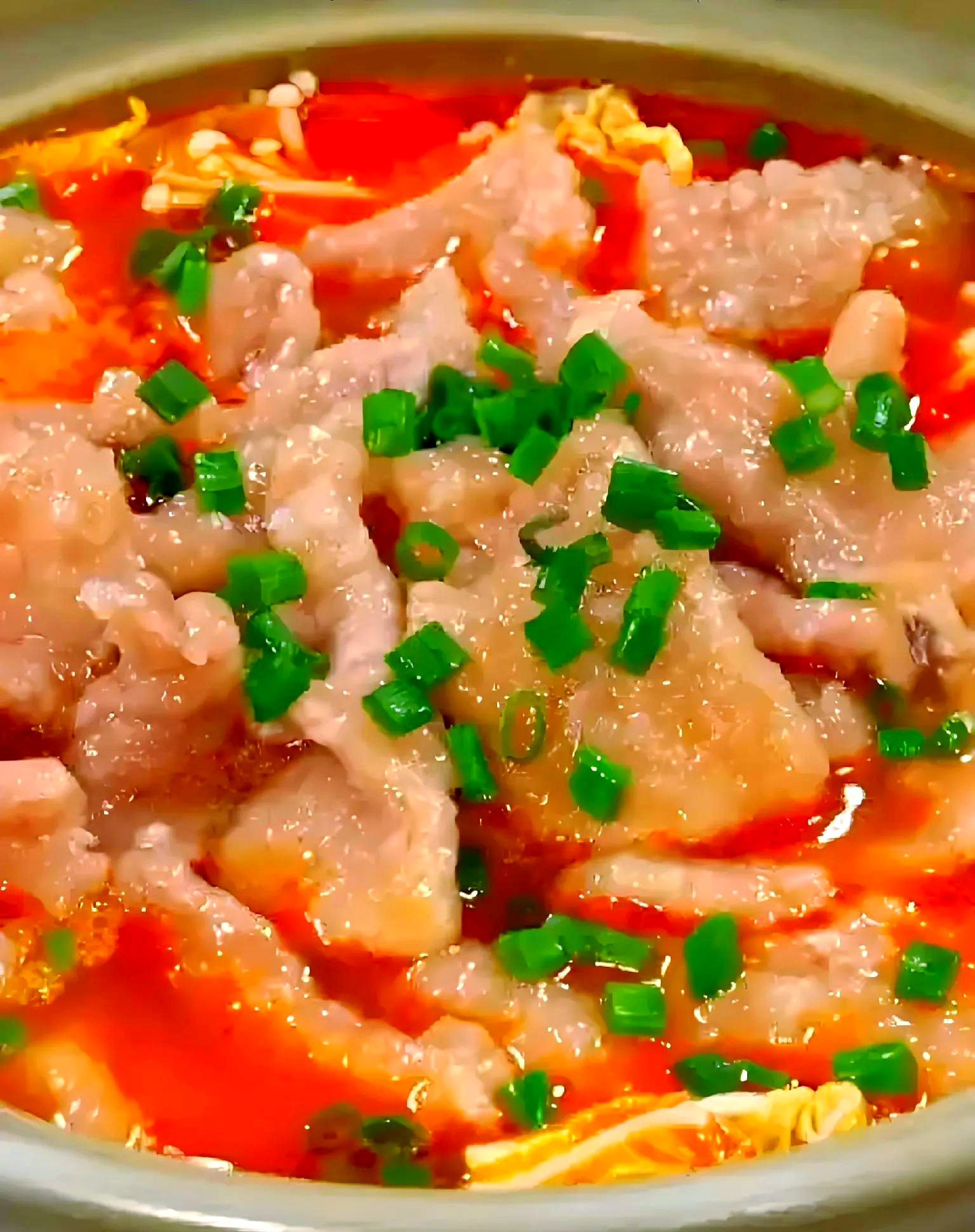 家常美味:酸甜浓郁的番茄滑肉