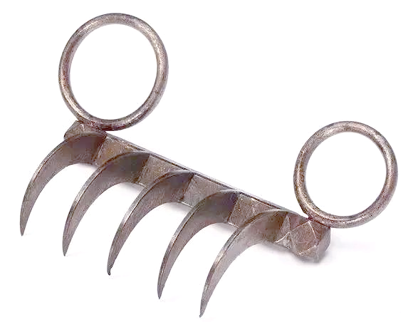 印度虎爪兵器:设计巧妙,暗藏杀机