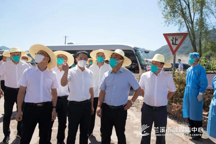 宋志恒在兰溪检查督导隔离点管理和社会面管控工作时强调 高效有序