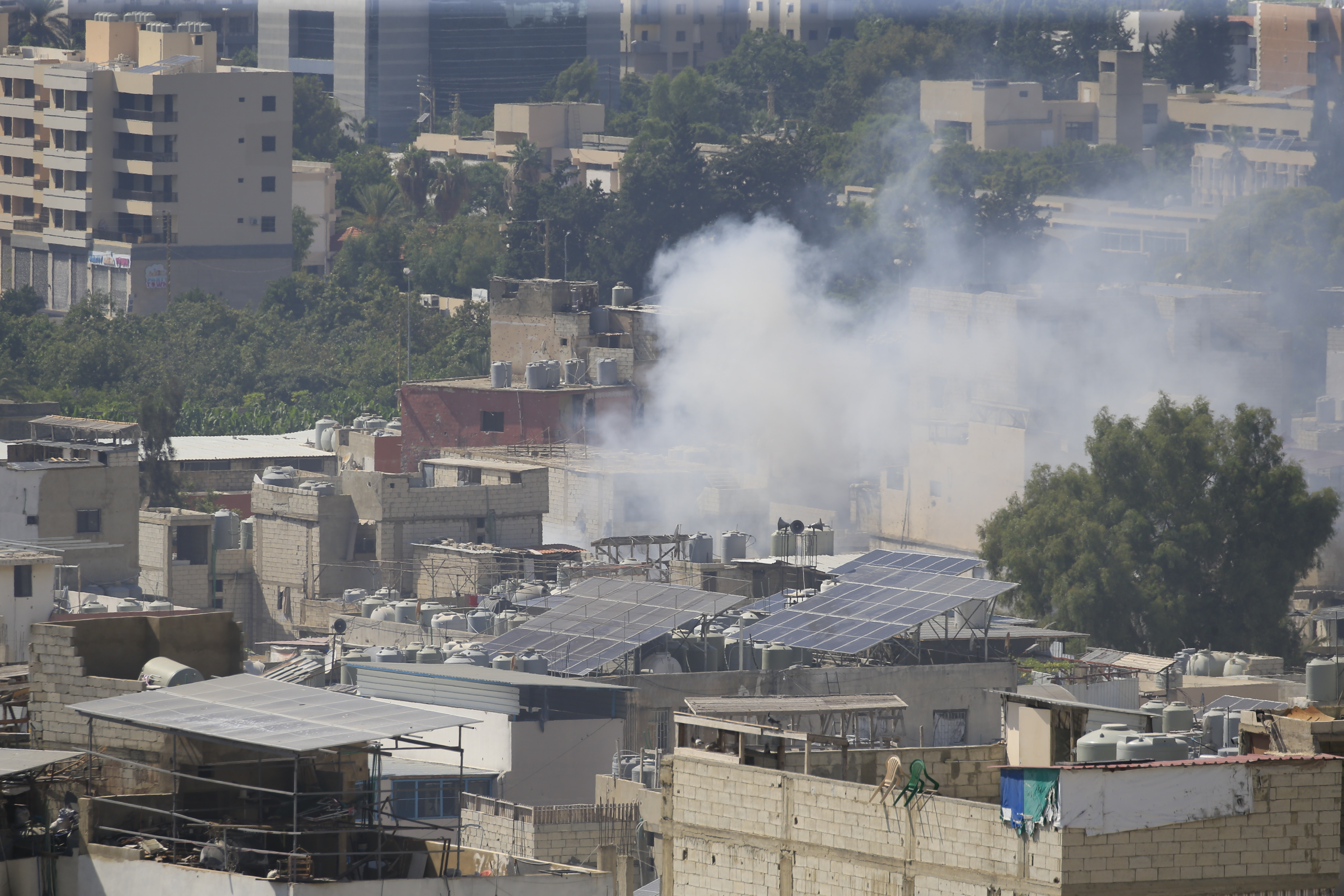 (国际)黎巴嫩一巴勒斯坦难民营冲突已造成11人死亡
