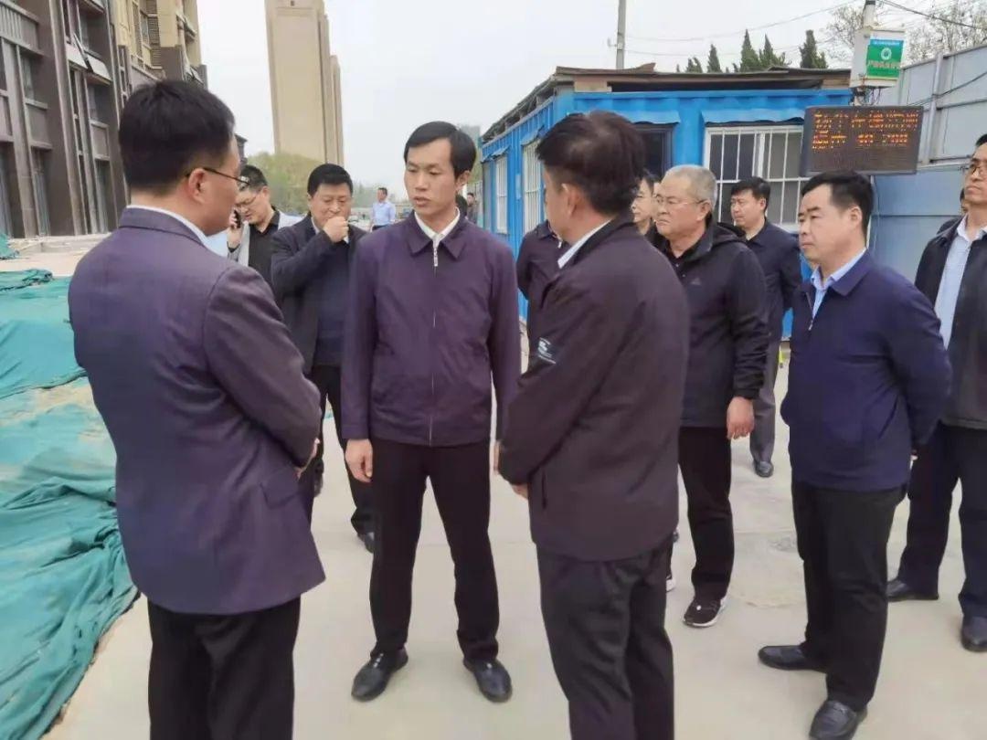 高唐县县长杨曙光带队就大气污染防治工作进行现场办公