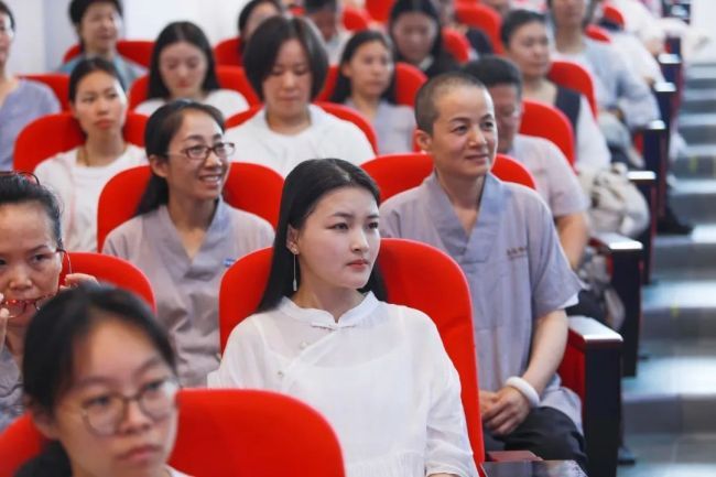 开学第一课 印顺院长与南海佛学院师生见面会