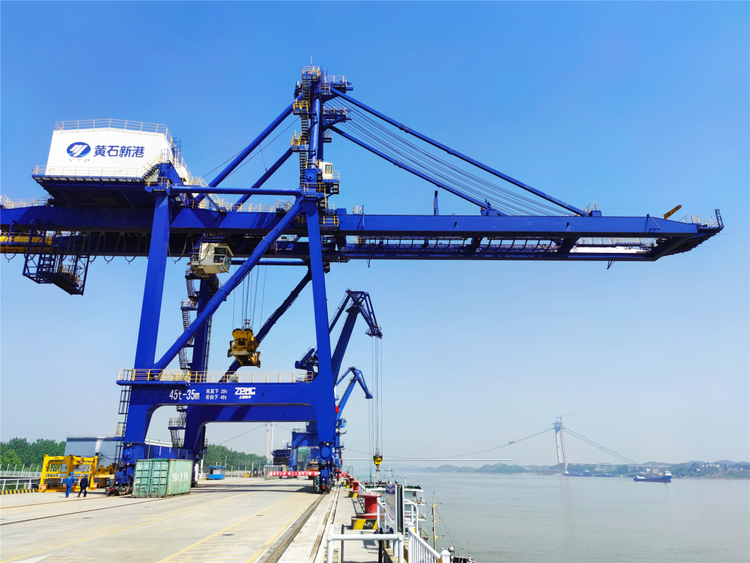 黄石新港港口岸电项目正式开工 停靠船只将实现零排放