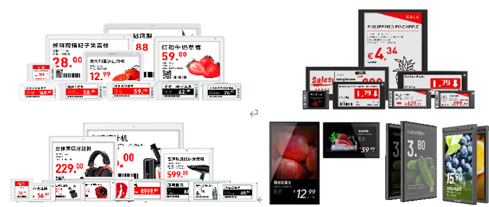 汉朔电子价签改造图片