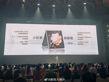 外屏最大的小折叠！荣耀Magic V Flip亮相