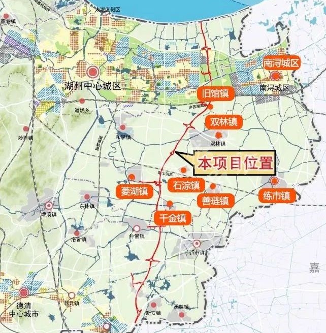 湖杭高速公路卫星图图片