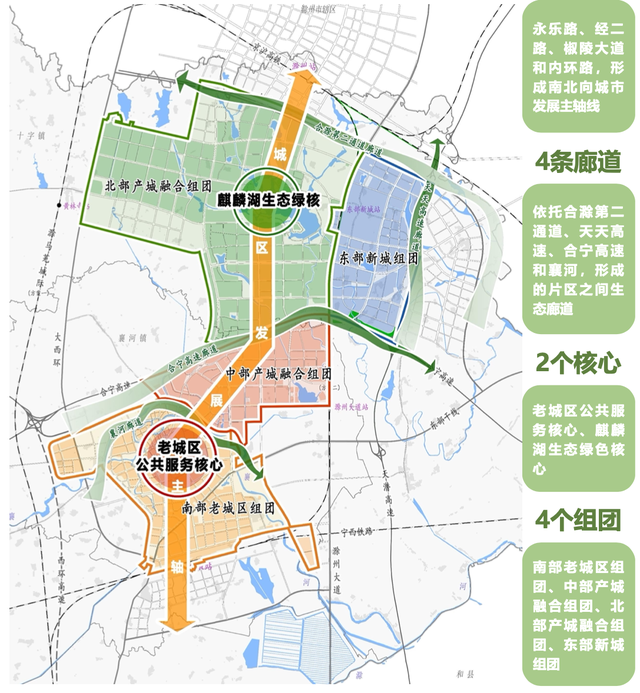 新滁城南部副中心!速看全椒最新国土空间总体规划重点
