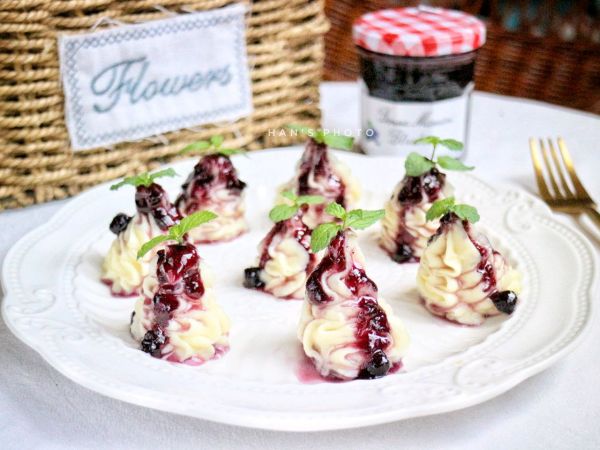 蓓妮妈妈美味 奶香蓝莓山药泥